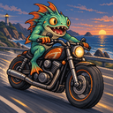 Murloc riding a motorcycle — 2026-10-07 17:03 UTC