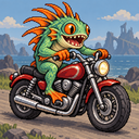 Murloc riding a motorcycle — 2026-10-07 18:03 UTC
