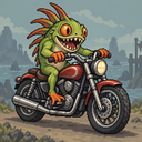 Murloc riding a motorcycle — 2026-10-03 12:02 UTC