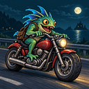 Murloc riding a motorcycle — 2026-10-07 18:03 UTC