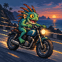 Murloc riding a motorcycle — 2026-10-07 19:03 UTC