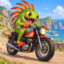 Murloc riding a motorcycle — 2026-10-07 19:03 UTC