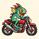Murloc riding a motorcycle — 2026-10-07 21:04 UTC