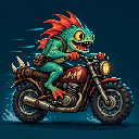 Murloc riding a motorcycle — 2026-10-08 00:02 UTC