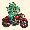 Murloc riding a motorcycle — 2026-10-08 01:04 UTC