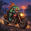 Murloc riding a motorcycle — 2026-10-08 02:03 UTC