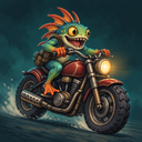 Murloc riding a motorcycle — 2026-10-08 05:02 UTC