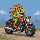 Murloc riding a motorcycle — 2026-10-08 05:02 UTC