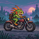 Murloc riding a motorcycle — 2026-10-08 09:04 UTC